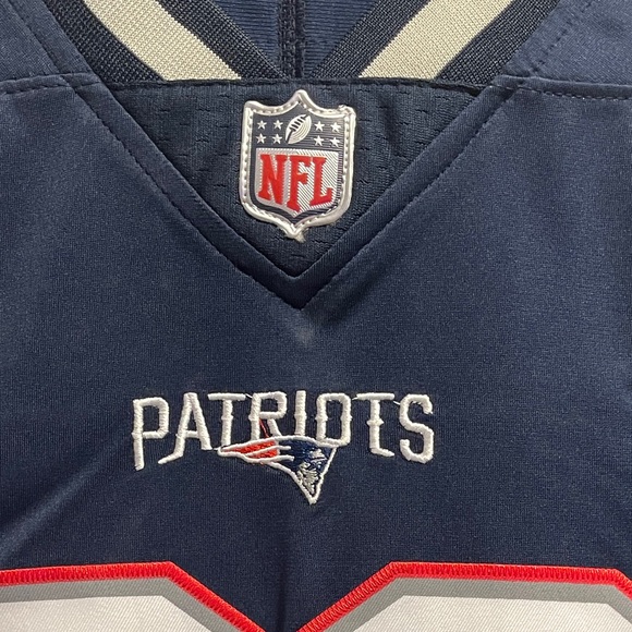 Nike Sony Michel Navy New England Patriots Game Women’s Jersey NWT - Picture 6 of 15